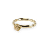 Protea Pincushion Ring - 9ct Yellow Gold